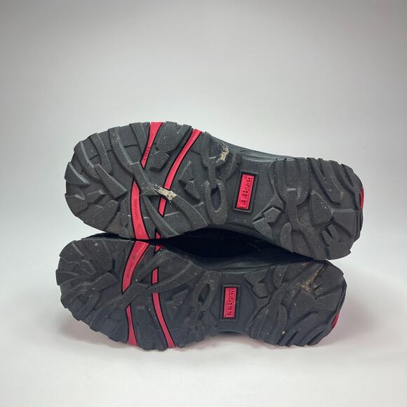 LL Bean Snow Winter Navy Blue Suede Mid Ankle Thinsulate Boots Women's Size 7.5 - Picture 10 of 10